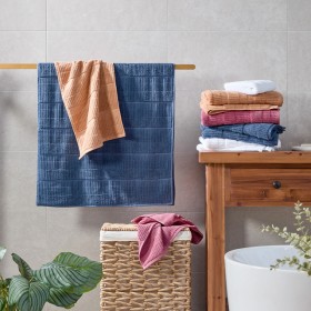 Charlie+Stripe+Turkish+Cotton+Towel+Range+by+Habitat