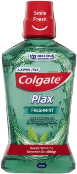 Colgate+Plax+Mouthwash+500mL+Selected+Varieties