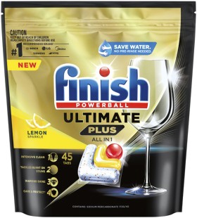 Finish+Ultimate+Plus+All+in+1+Lemon+Sparkle+Dishwashing+Tablets+45+Pack