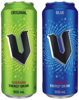 V+Energy+Drink+500mL+Selected+Varieties