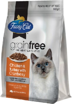 Fussy+Cat+Grain+Free+Cat+Food+500g+Selected+Varieties