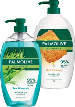 Palmolive+Naturals+Body+Wash+1+Litre+Selected+Varieties