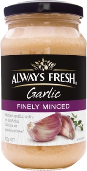 Always+Fresh+Finely+Minced+Garlic+400g