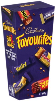 Cadbury-Favourites-336340g-Selected-Varieties on sale