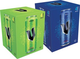 V+Energy+Drink+4x500mL+Selected+Varieties