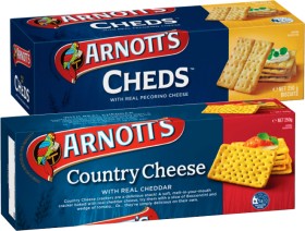 Arnott%26%23039%3Bs+Country+Cheese%2C+Cheds+or+Sesame+Wheat+Crackers+250g