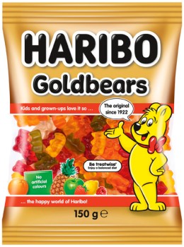 Haribo+Lollies+140%E2%80%91150g+Selected+Varieties