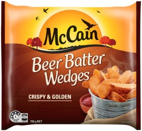 McCain+Beer+Batter+Chips+or+Wedges+750g+Selected+Varieties