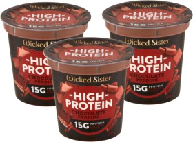 Wicked+Sister+High+Protein+Pudding+170g+Selected+Varieties