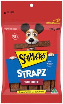 Schmackos+Strapz+200g+Selected+Varieties