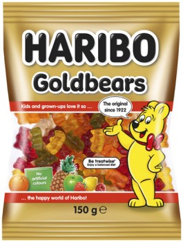 Haribo+Lollies+140%E2%80%90150g+Selected+Varieties