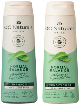 OC+Naturals+Shampoo+or+Conditioner+400mL+Selected+Varieties