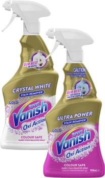 Vanish+Preen+Gold+Oxi+Action+Fabric+Stain+Remover+450mL