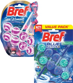 Bref+Spa+Moments+or+Blue+Active+In+The+Bowl+Toilet+Cleaner+Twin+Pack+100g