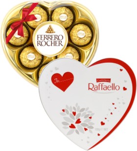 Ferrero+Raffaello+or+Rocher+Heart+Gift+Box+100g