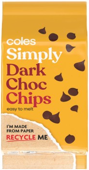 Coles+Simply+Compound+Chocolate+Chips+250g