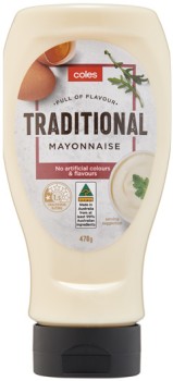 Coles+Traditional+Mayonnaise+470g