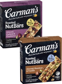 Carman%26%23039%3Bs+Nut+or+Muesli+Bars+140g-210g