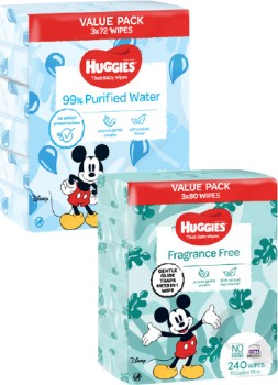 Huggies+Baby+Wipes+216+Pack-240+Pack