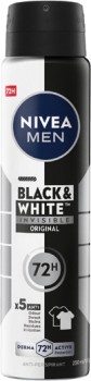 Nivea+Men+Antiperspirant+Aerosol+Deodorant+Invisible+Black+%26amp%3B+White+250mL