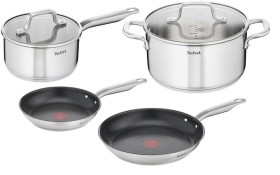 Tefal+4pc+Virtuoso+Stainless+Steel+Induction+Cookware+Set