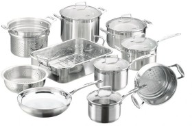 Scanpan+10pc+Impact+Cookware+Set