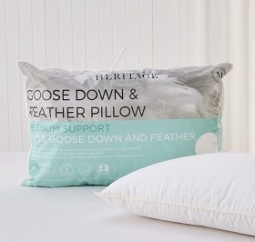 Heritage+85%2F15+Goose+Down+and+Feather+Pillow