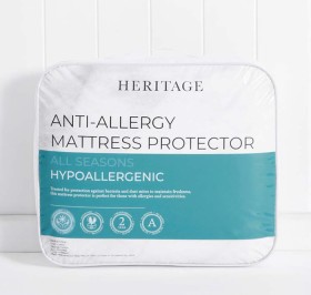 Heritage+Anti+Allergy+Mattress+Protector