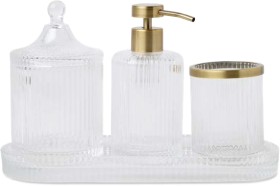 Heritage-Glass-Bathroom-Accessories on sale