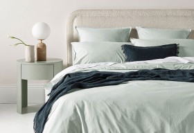 Aura+Home+Evie+Organic+Cotton+Stonewash+Quilt+Cover