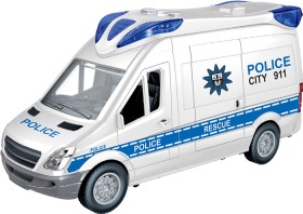 Hero+Rides+Lights+And+Sounds+Police+Van