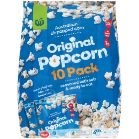 Woolworths+Original+Popcorn+Gluten+Free+200g+Pk+10