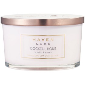 Haven+Luxe+Signature+Soy+Blend+3+Wicks+Candle