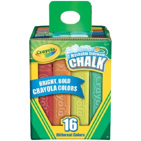 Crayola+Washable+Side+Walk+Chalk+Pk+16