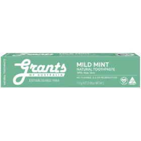 Grants+Toothpaste+Mild+Mint+110g