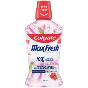 Colgate+Max+Fresh+Mouthwash+Watermelon+Mint+500ml