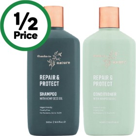 Thanks+To+Nature+Shampoo+or+Conditioner+500ml