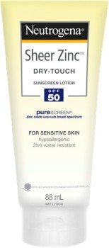 Neutrogena%26reg%3B+Sheer+Zinc+Sunscreen+Lotion+SPF+50+88mL