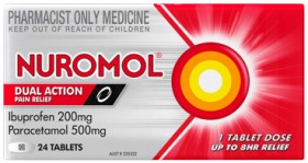 Nuromol-Dual-Action-Pain-Relief-24-Tablets on sale