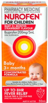 Nurofen+For+Children+Baby+3%2B+Months+Strawberry+Flavour+50mL