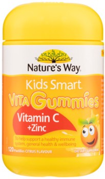 Nature%26rsquo%3Bs+Way+Kids+Smart+Vita+Gummies+Vitamin+C+%2B+Zinc+120+Pastilles