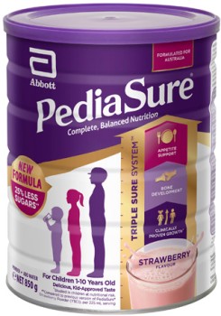 PediaSure+Powder+Strawberry+Flavour+850g