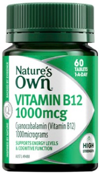 Nature%26rsquo%3Bs+Own+Vitamin+B12+1000mcg+60+Tablets