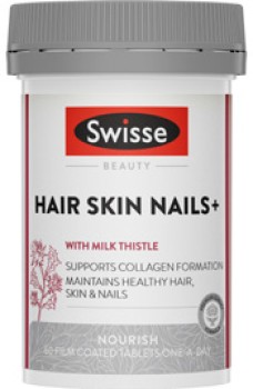 Swisse+Beauty+Hair+Skin+Nails%2B+60+Tablets