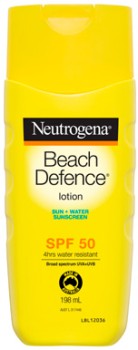 Neutrogena%26reg%3B+Beach+Defence+Sunscreen+Lotion+SPF+50+198mL