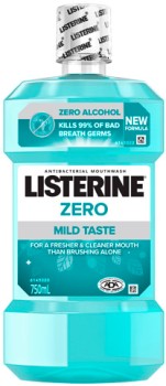 Listerine+Zero+Mild+Taste+Mouthwash+750mL