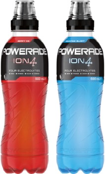 Powerade+or+Powerade+Active+Water+600mL+Selected+Varieties