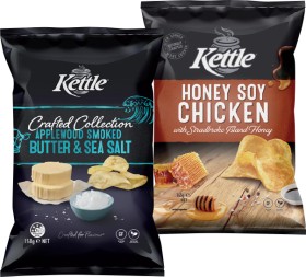 Kettle-Potato-Chips-150165g-Selected-Varieties on sale