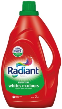 Radiant+Laundry+Liquid+1.8%E2%80%912+Litre+or+Powder+2kg+Selected+Varieties