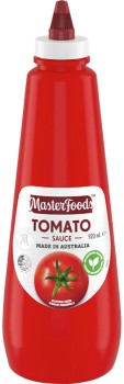 MasterFoods+Tomato+or+Barbecue+Squeezy+Sauce+920mL